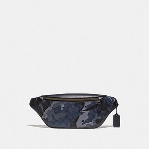 NEW ‼️ COACH MEN WARREN BELT BAG SIGNATURE CAMO
